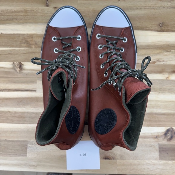 Converse CTAS Winter Hi Brown Waterproof Men's 12 - Picture 4 of 8